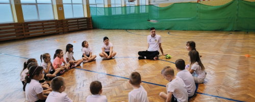 2026_01_16  trzeci trening w ramach innowacji: Mali Mistrzowie w Ruchu