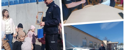 2026_05_11  Spotkania z policjantem i strażakiem w grupach Pszczółki i Krasnoludki